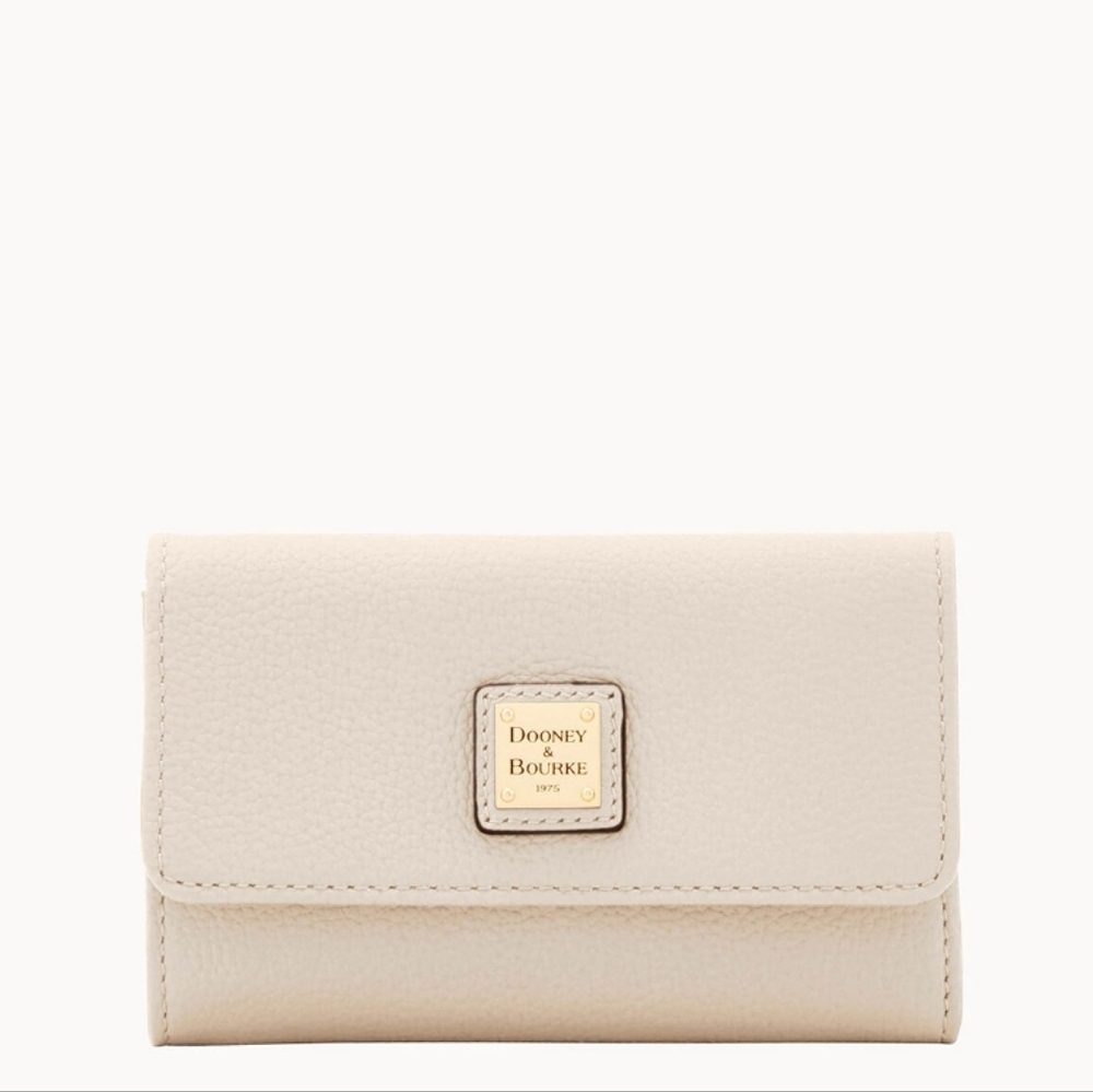 Dooney & Bourke Belvedere Flap Wallet – Pebble Leather, Like New - Picture 5 of 5